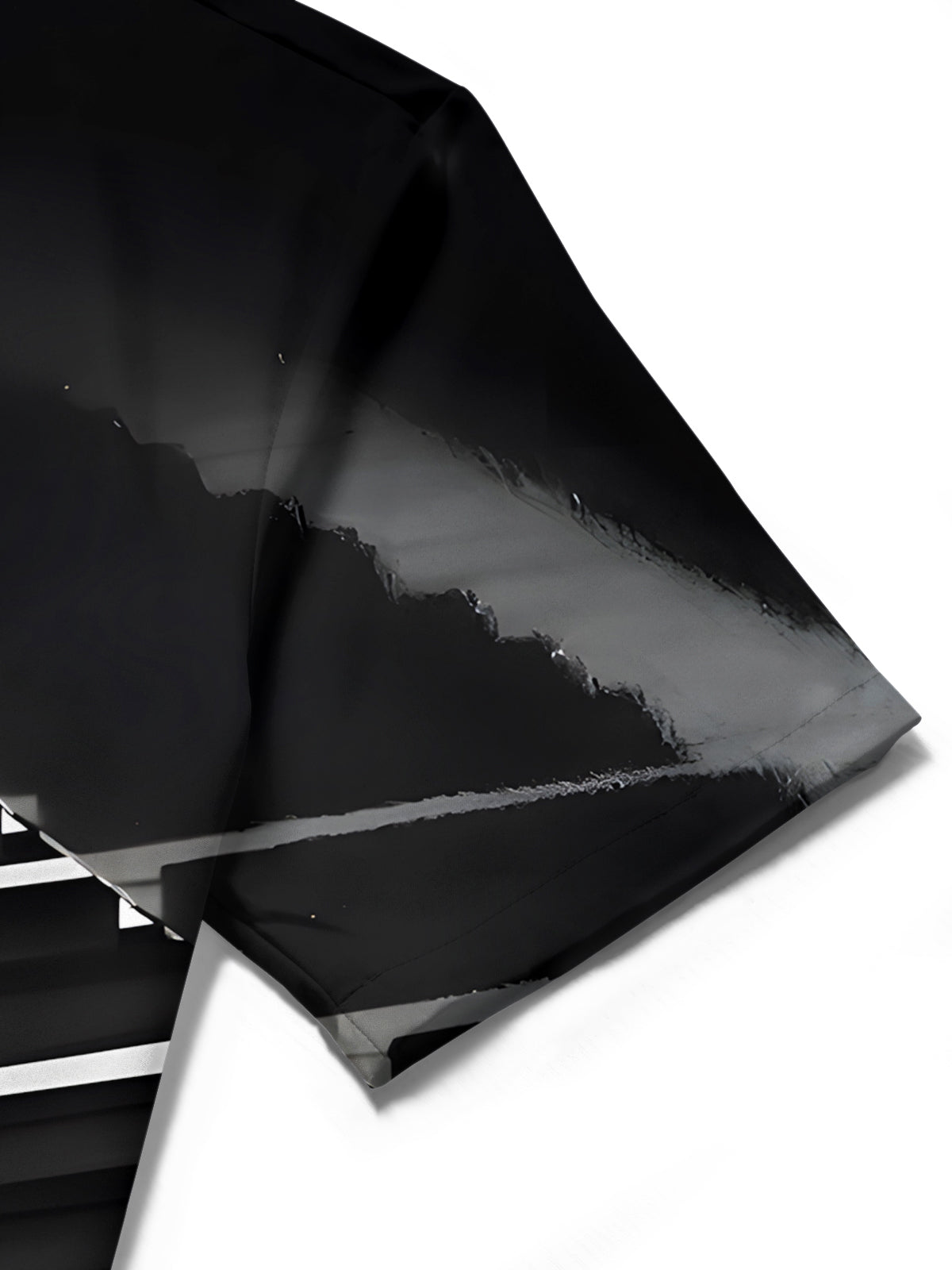 Piano Print Men's Pocket Short Sleeve Shirts