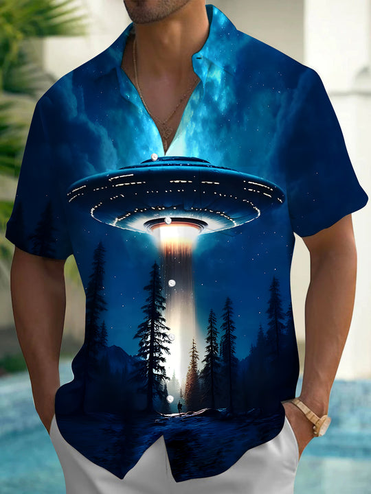 men's shirt front view