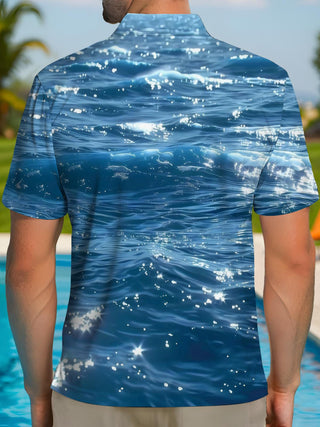 men's graphic t-shirt shirt back view