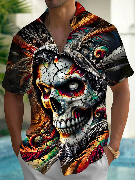 men's Halloween shirt front view costume