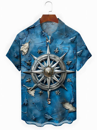 men's shirt front view
