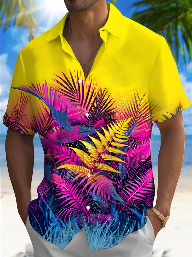 men's shirt front view