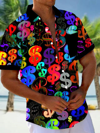 men's shirt front view