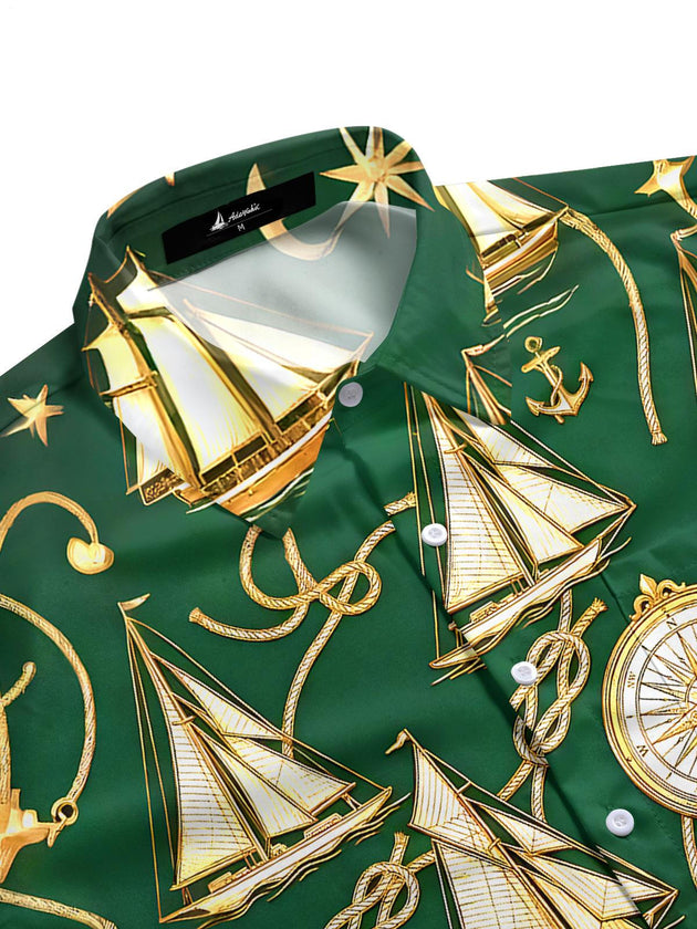 men's tropical shirt side view