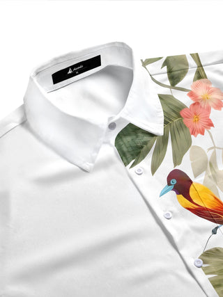 men's tropical shirt side view