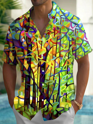men's shirt front view