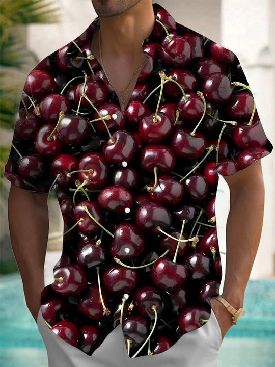 men's shirt front view