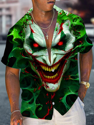 men's Halloween shirt front view costume