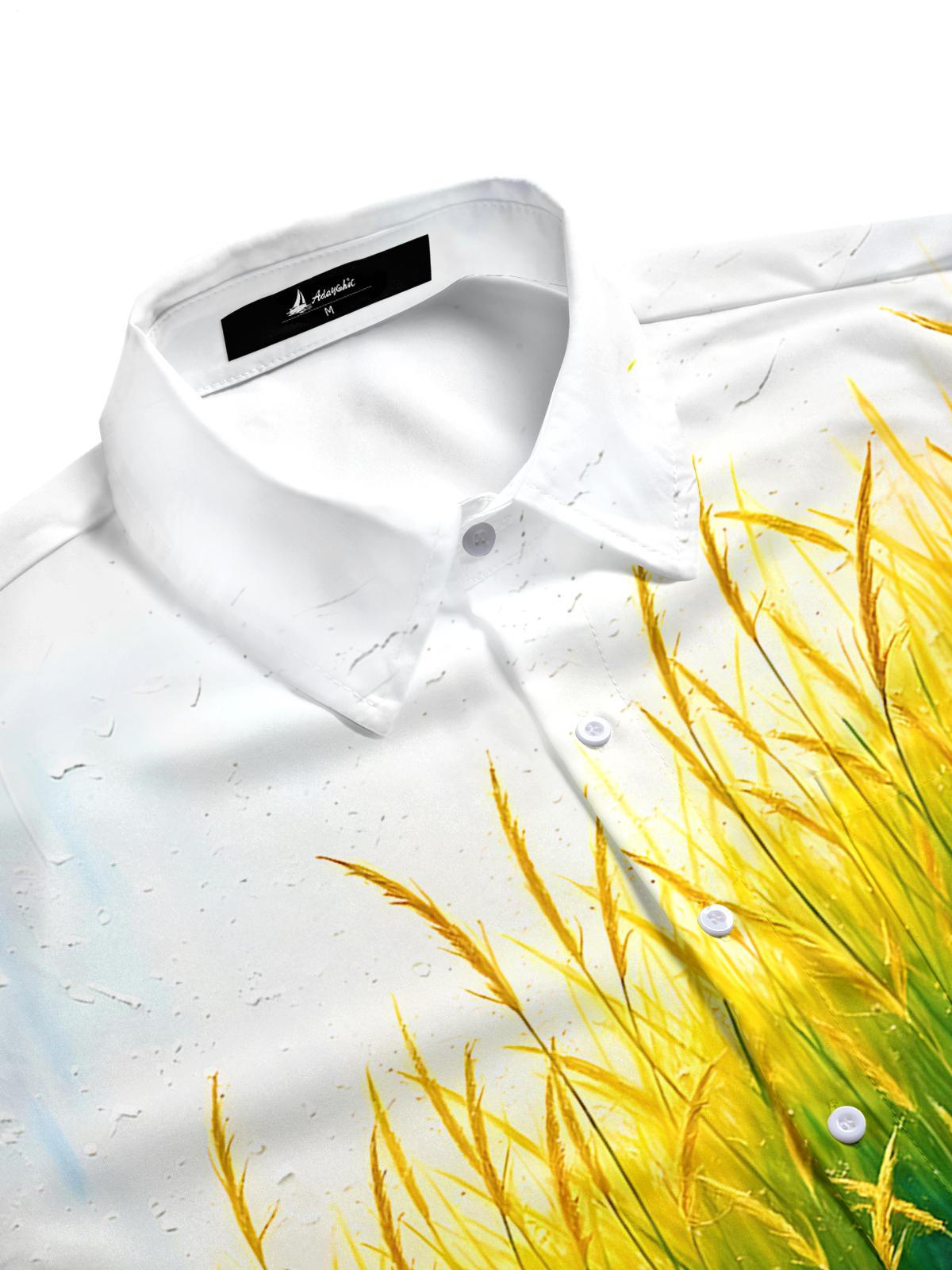 Plant Men's Pocket Short Sleeve Shirts