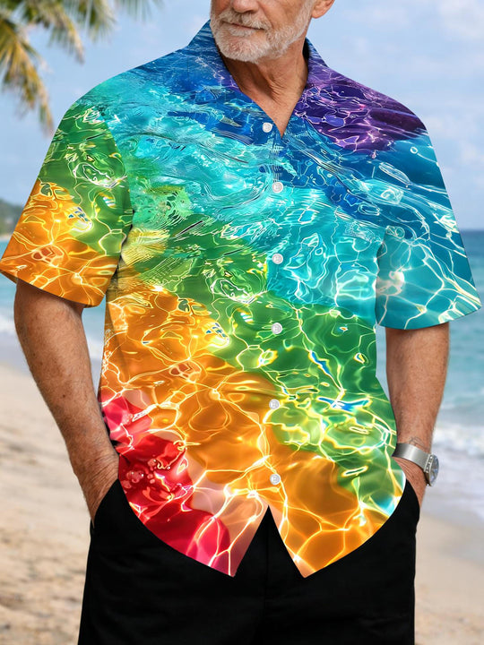 men's shirt front view