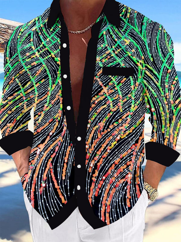 men's shirt front view