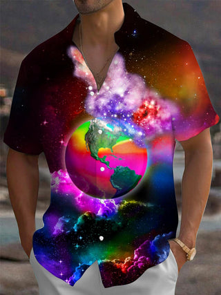 men's shirt front view