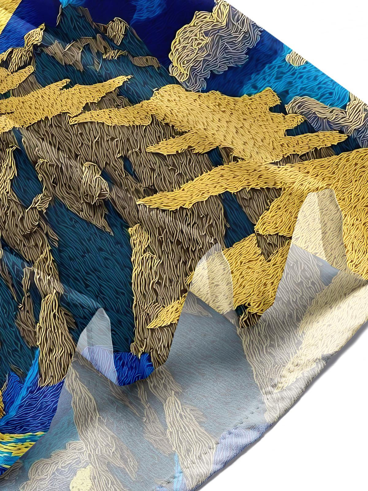 Lighthouse Print Men's Pocket Short Sleeve Shirts