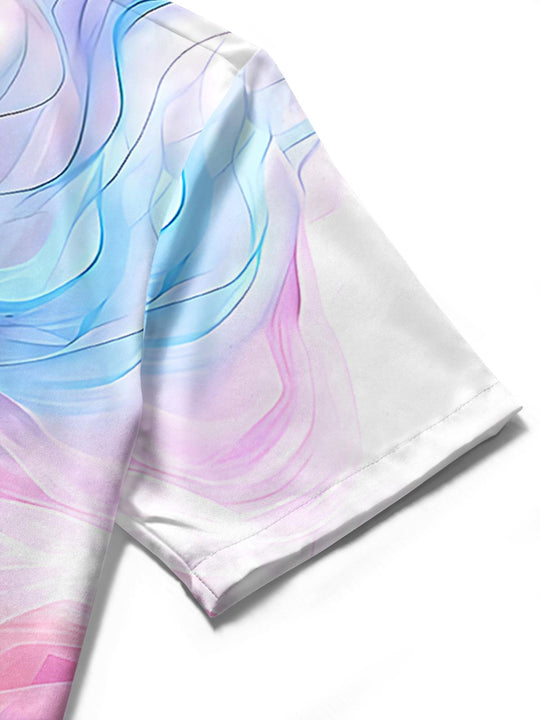 Abstract Women's Short Sleeve Shirts