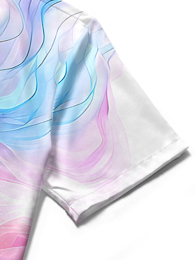 Abstract Women's Short Sleeve Shirts