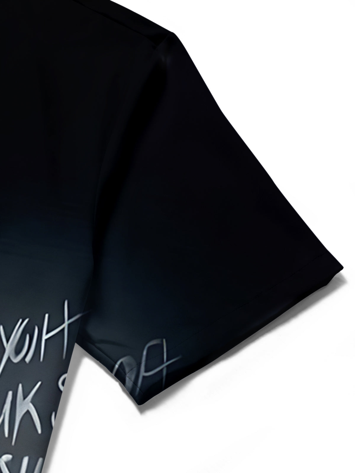 Cartoon Dog Print Men's Pocket Short Sleeve Shirts