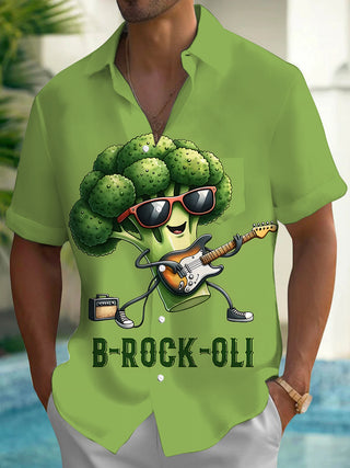 men's shirt front view