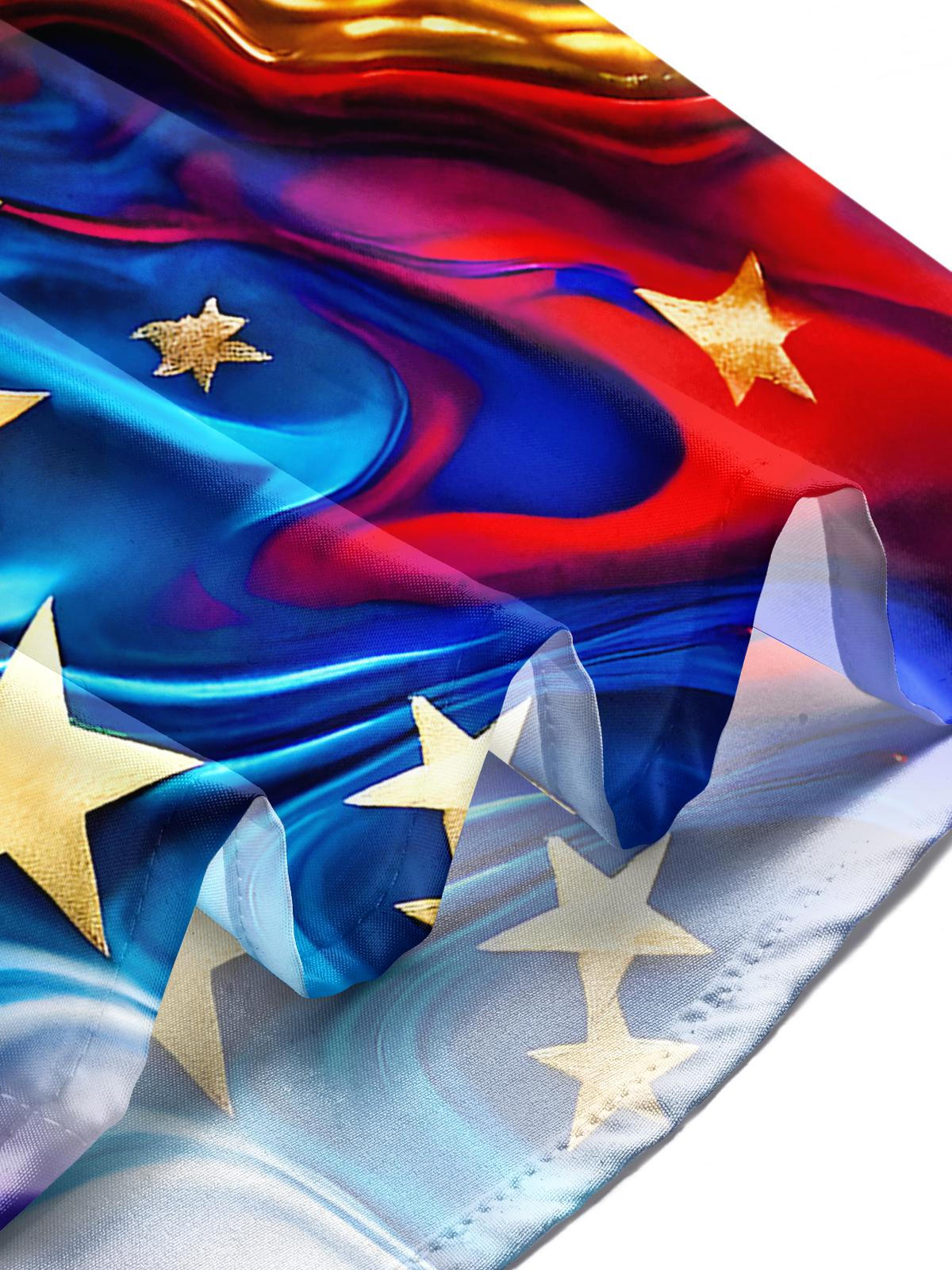 Independence Star Men's Pocket Short Sleeve Shirts