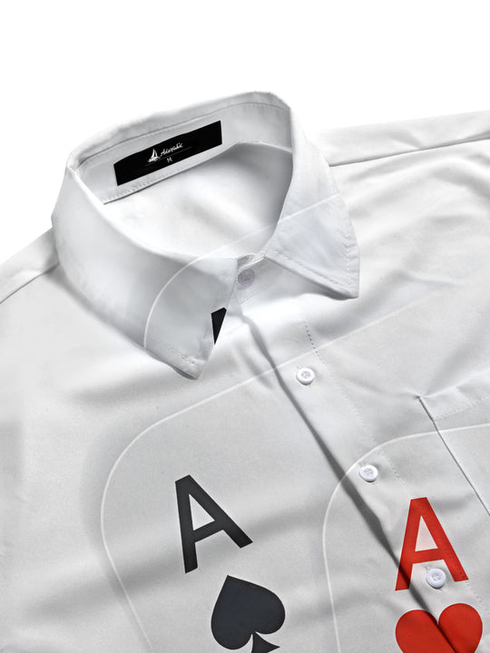 men's short sleeve shirt side view