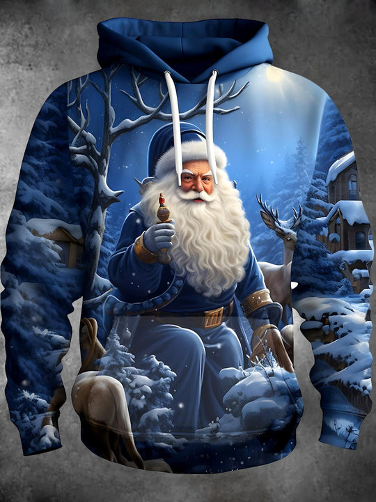 men's Christmas shirt front view holiday party