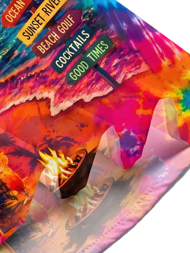 men's Hawaiian shirt beach vacation