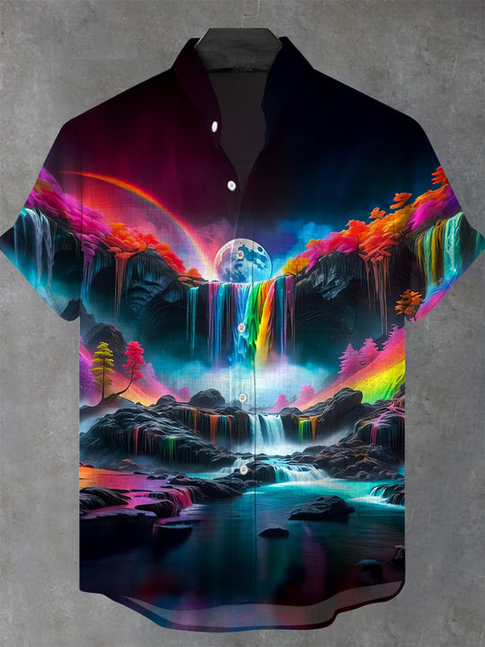 men's shirt front view