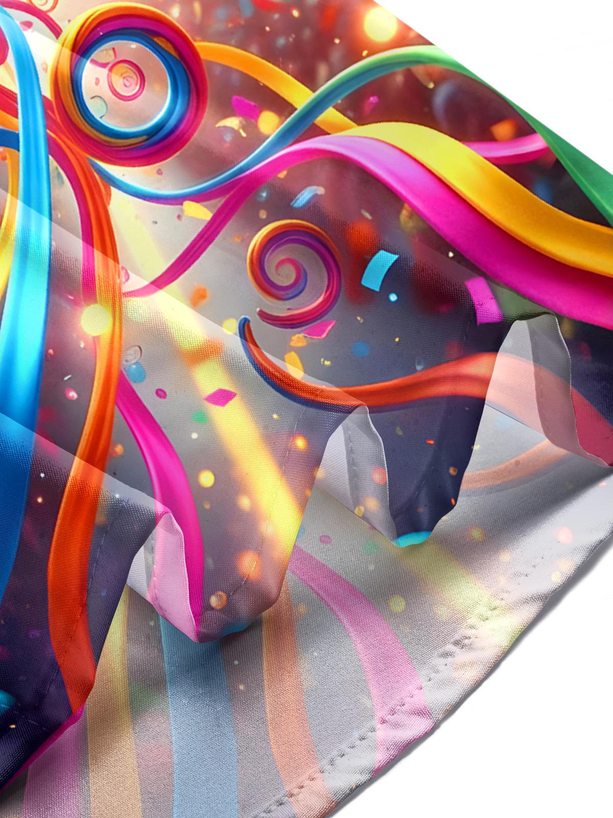 Ribbons Men's Pocket Short Sleeve Shirts