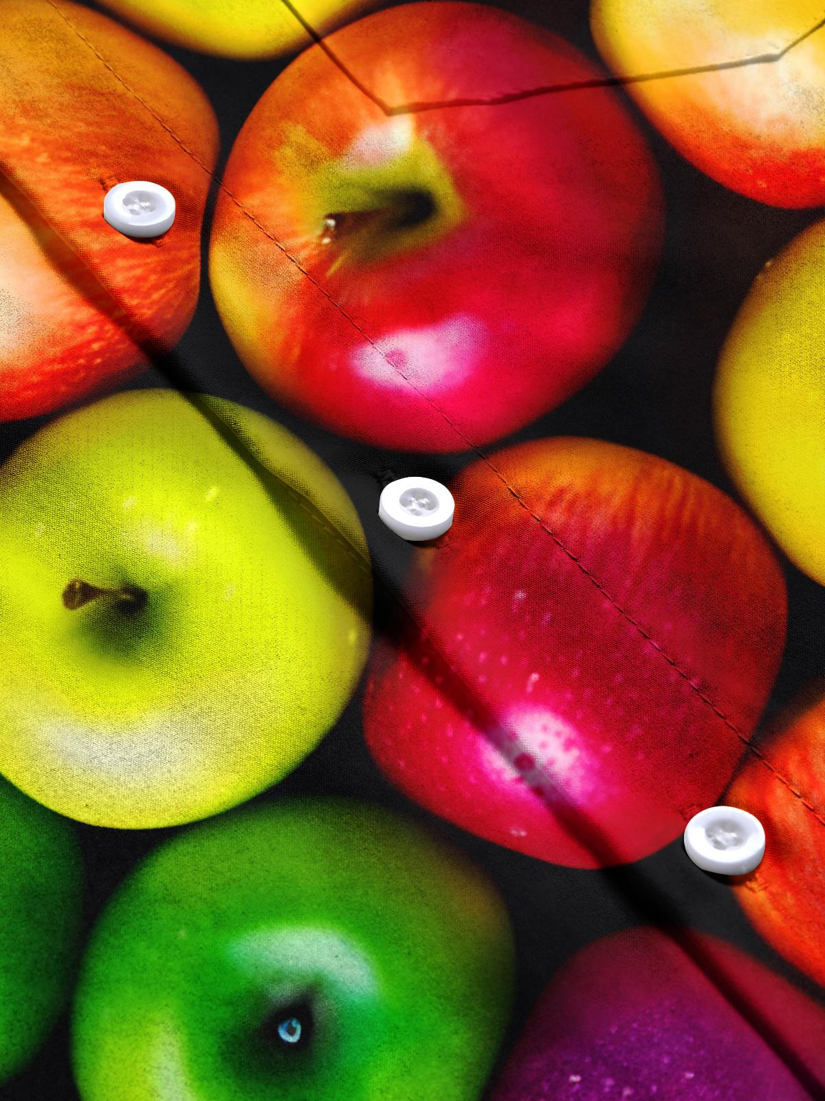 Apple Men's Pocket Short Sleeve Shirts