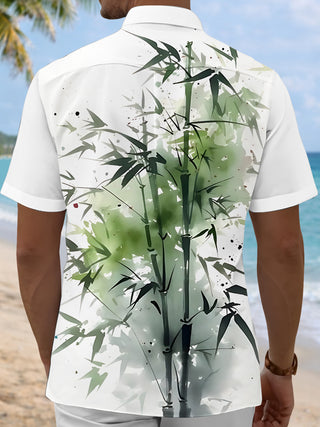 men's pocket shirt back view