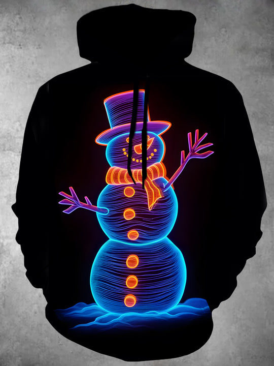 men's Christmas shirt front view holiday party