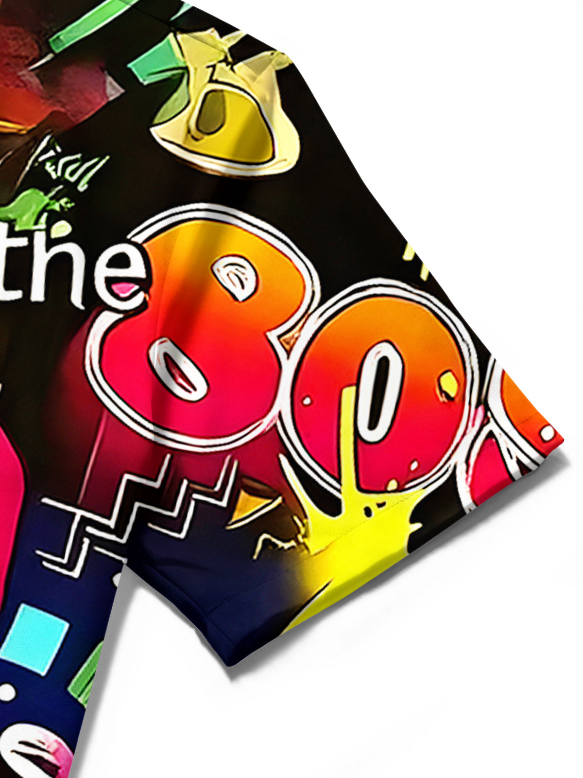 Back To The 80s Men's Pocket Short Sleeve Shirts