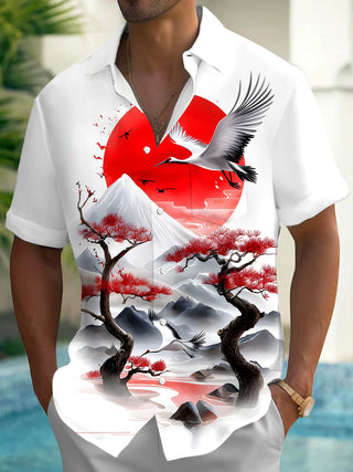 men's pocket shirt back view