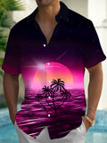 Hawaiian Men's Pocket Short Sleeve Shirts