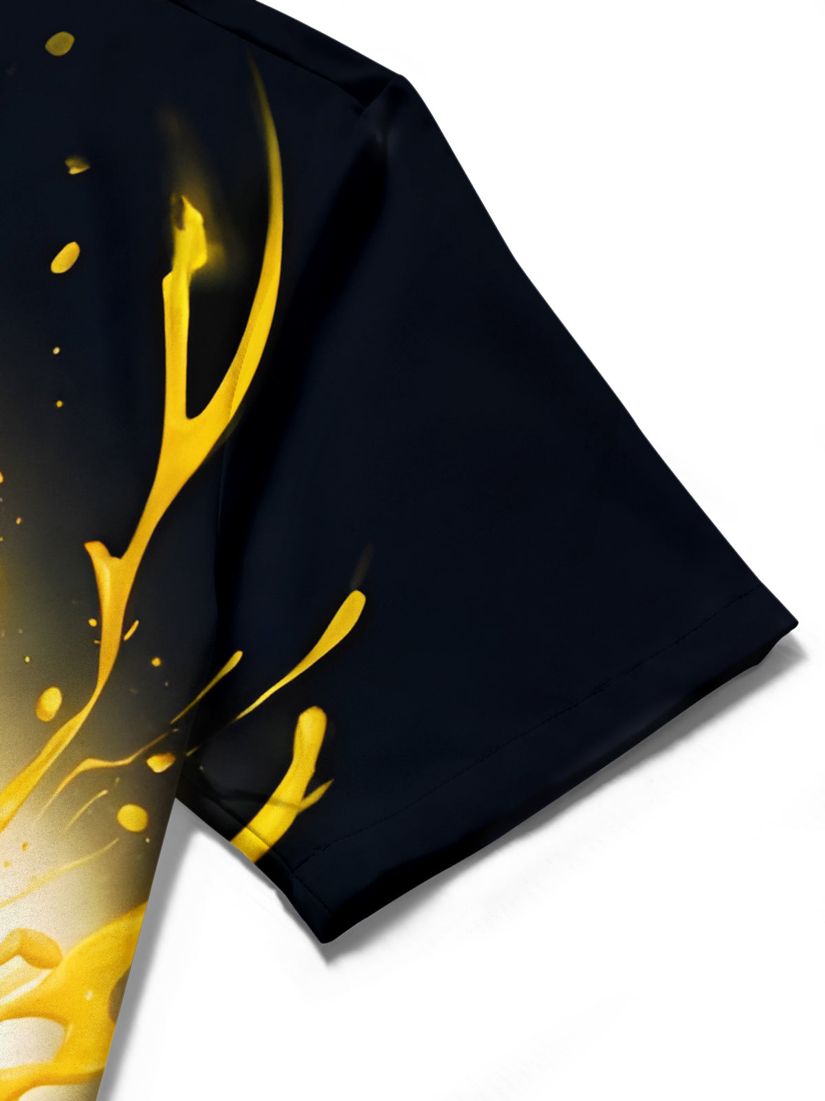 Funny Toast Print Men's Pocket Short Sleeve Shirts