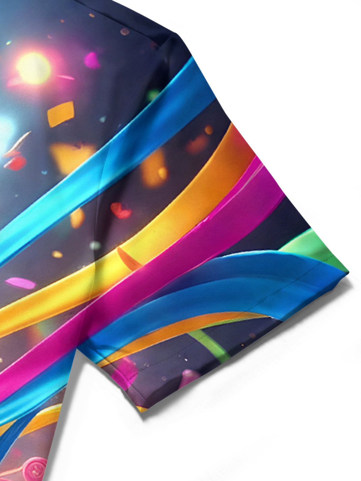 Ribbons Men's Pocket Short Sleeve Shirts