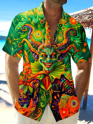men's shirt front view