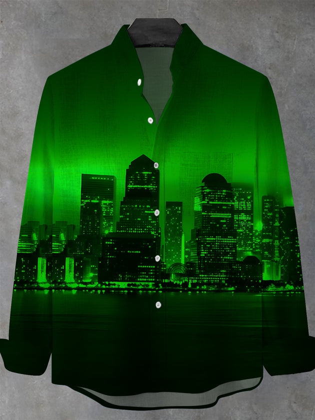 men's shirt front view