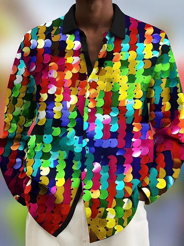 men's shirt front view