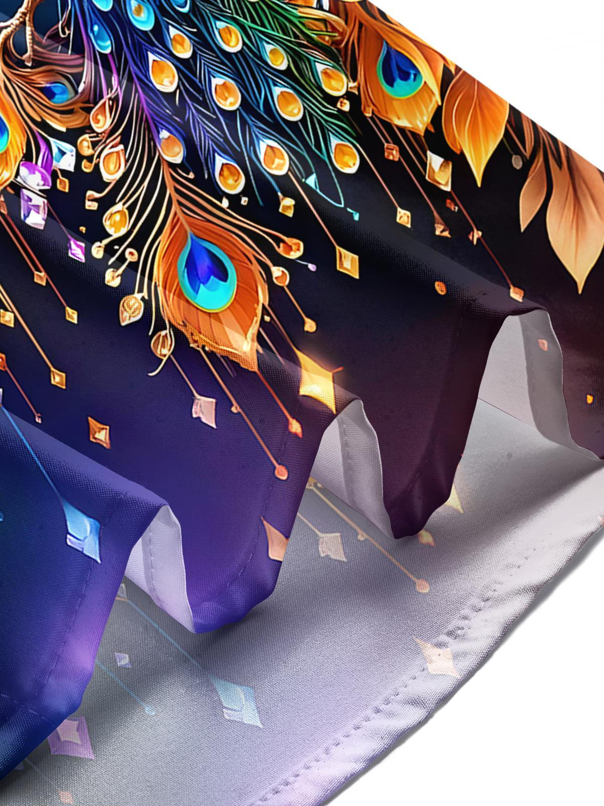 Peacock Men's Pocket Short Sleeve Shirts