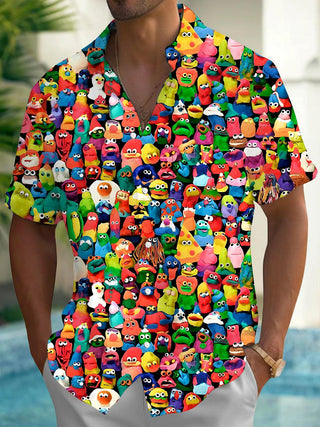 men's shirt front view