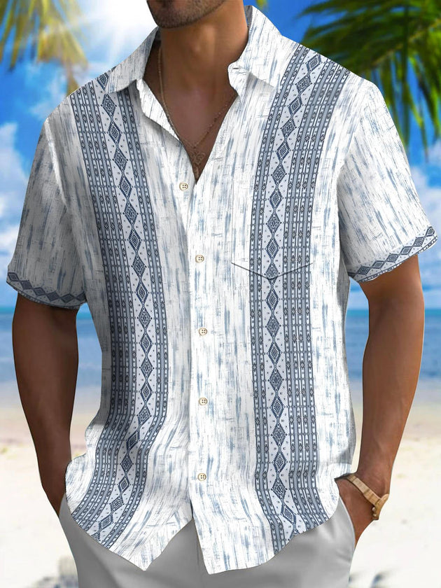 men's shirt front view