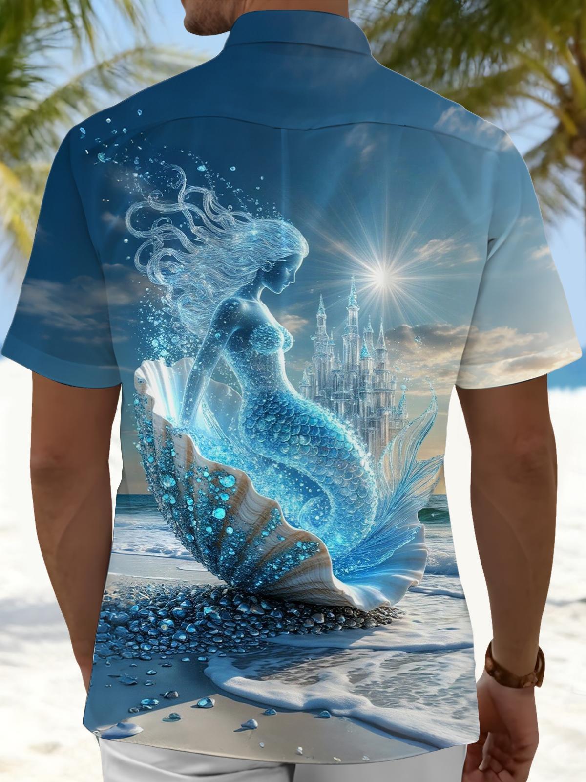 men's pocket shirt back view