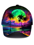 Coconut Tree Men's Print Baseball Cap