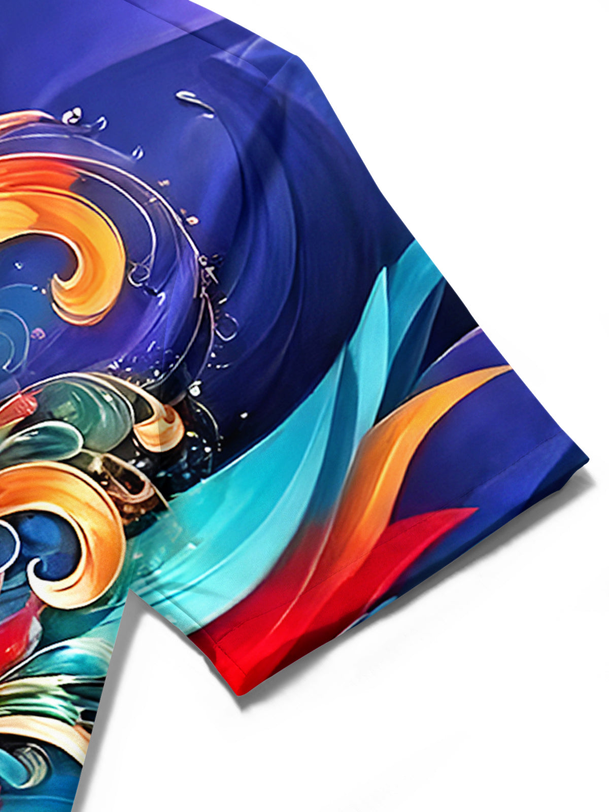 Mardi Gras Men's Pocket Short Sleeve Shirts