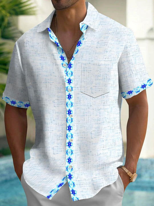 men's shirt front view