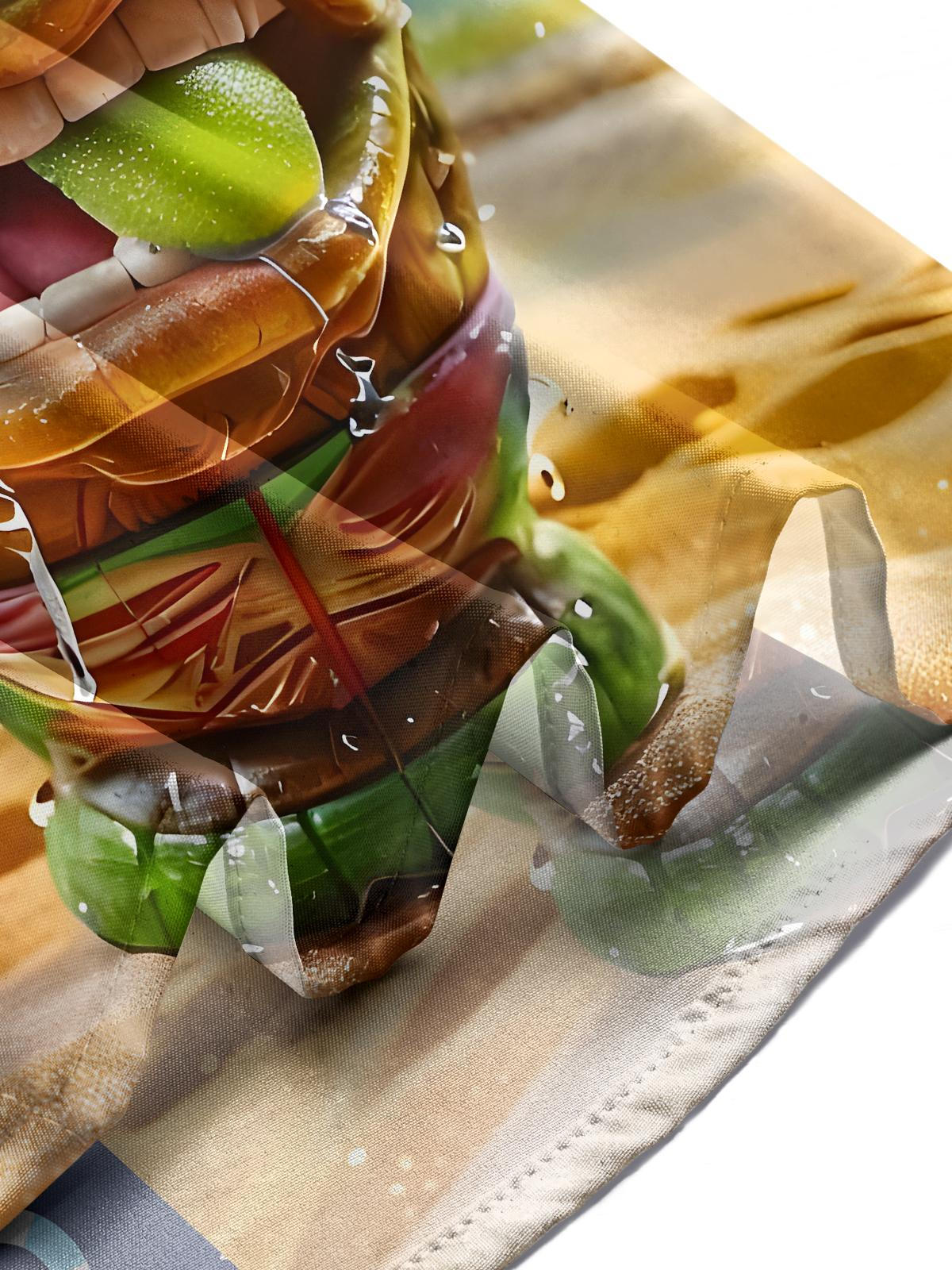 Hawaiian Fruit Men's Pocket Short Sleeve Shirts