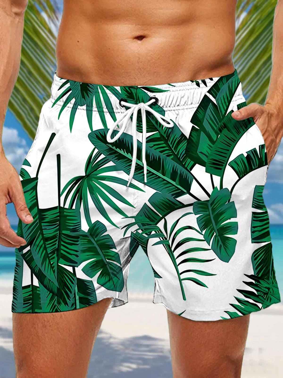 Leaf Men's Print Pocket Shorts