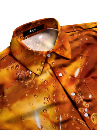 men's short sleeve shirt side view