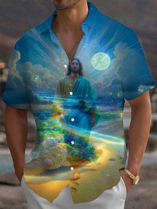 men's shirt front view