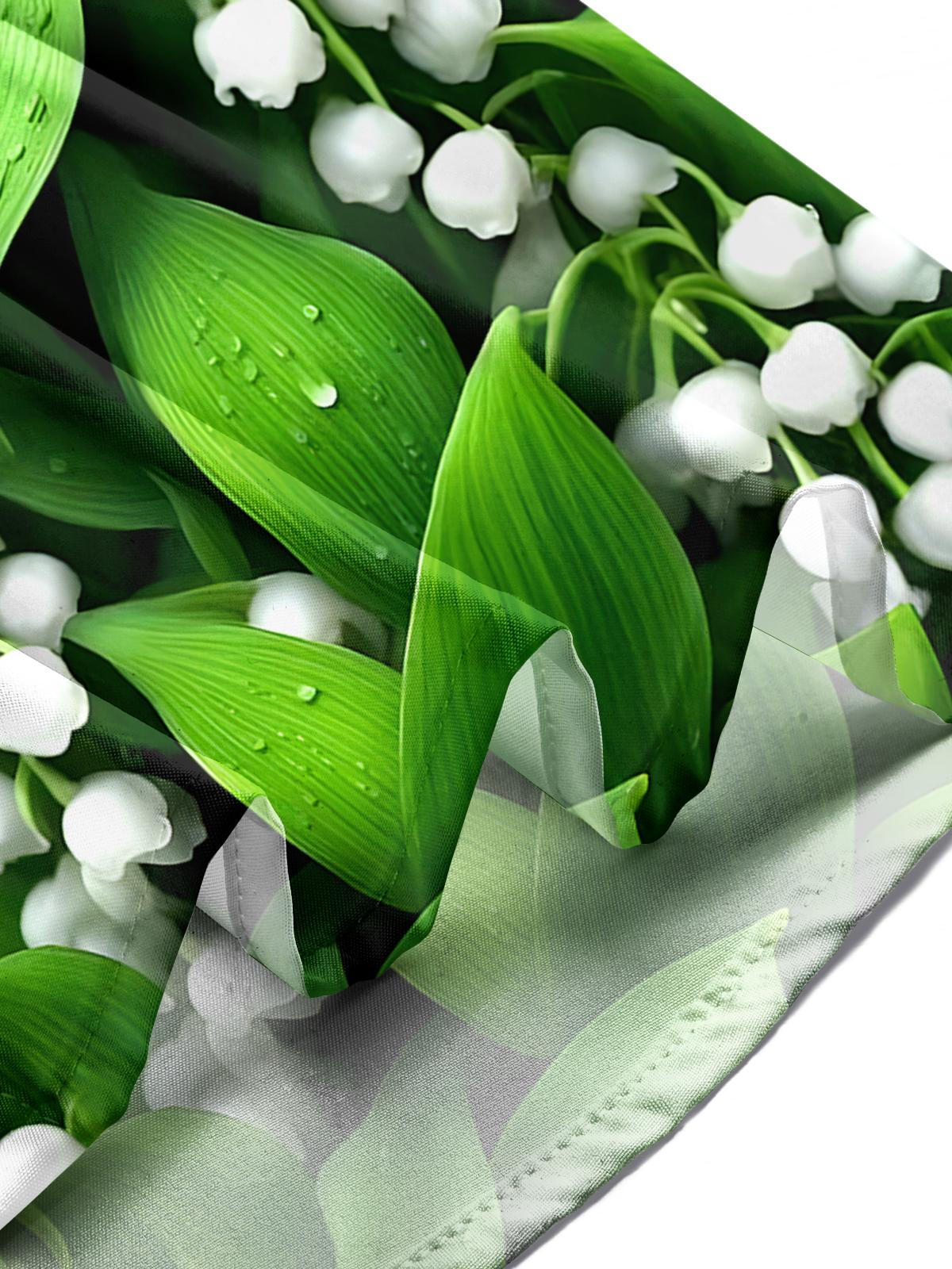 Lily Of The Valley Men's Pocket Short Sleeve Shirts